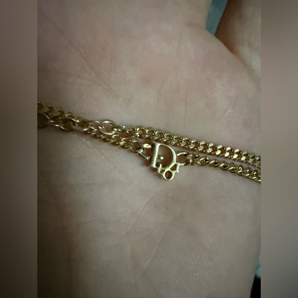 Dior Gold Necklace